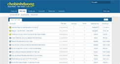 Desktop Screenshot of chobinhduong.com.vn